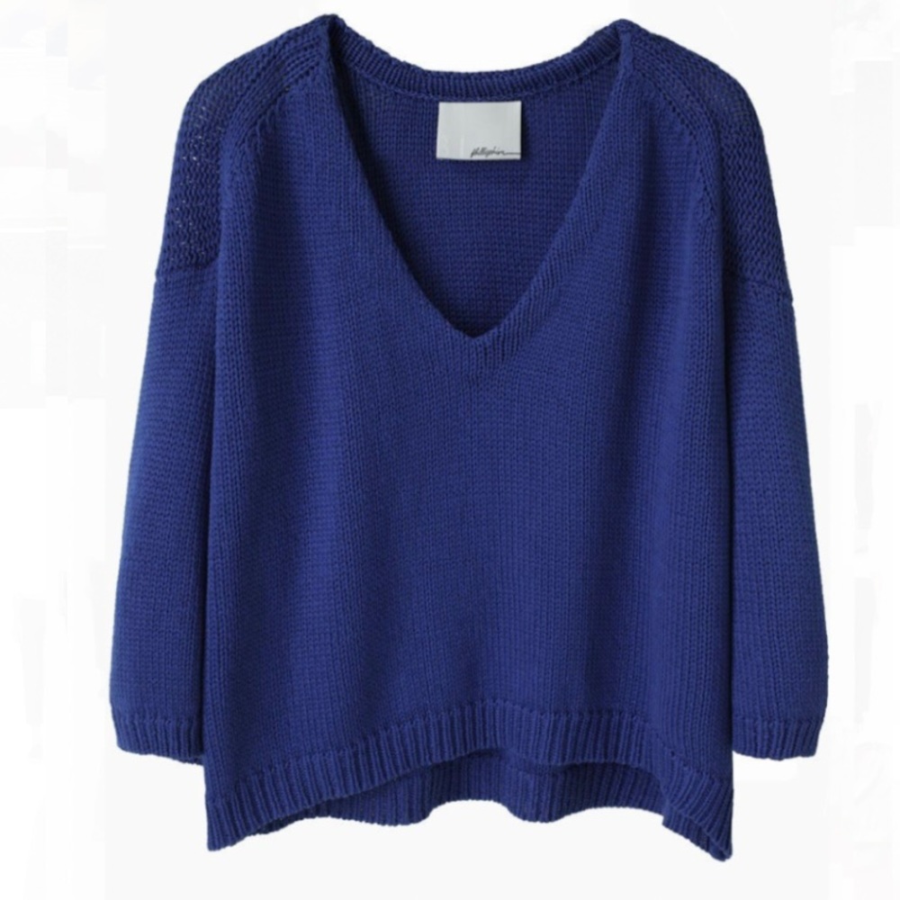 NWOT 3.1 PHILLIP LIM Slouchy V-Neck Pullover